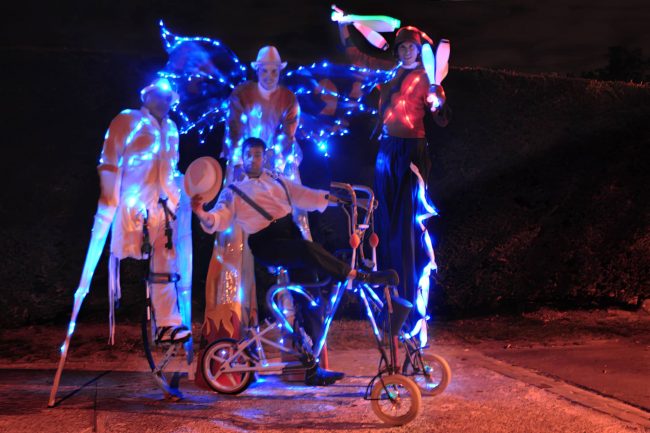 Fée Scintillante et son Tricycle Lumineux