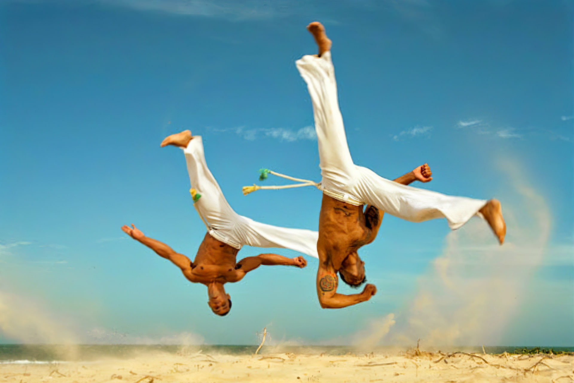 Show capoeira brésiliennes